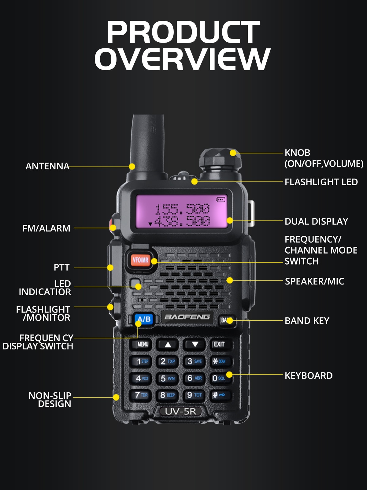 Walkie-Talkie Professional Radio