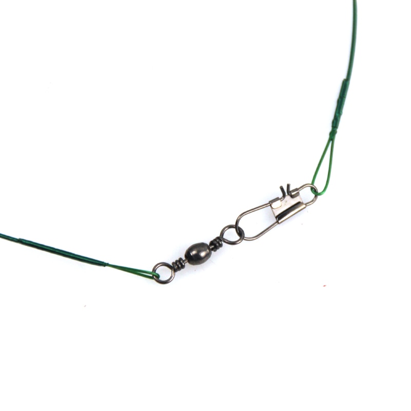 Steel Swivel Fishing Wire Leaders Set Steel Swivel Fishing Wire Leaders Set