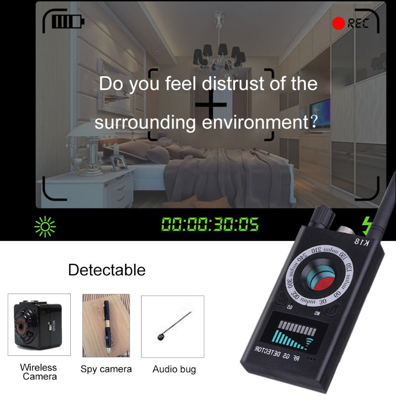 Anti-Spy Wireless Detector